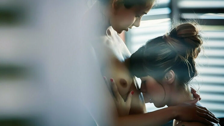 Tattooed European Babes Making Out