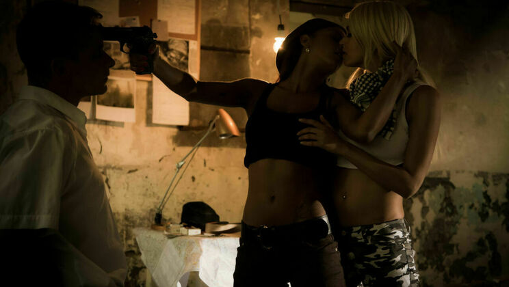 [SexArt] - Striptease Lesbians: Game On