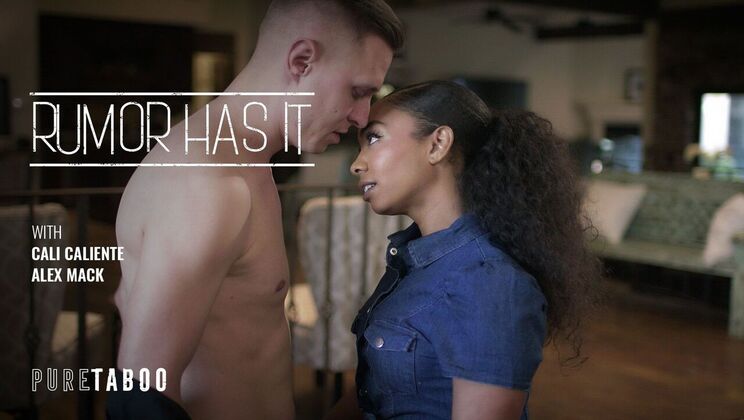 [PureTaboo] - Brunette and Ebony Sex Scene - Alex Mack - Cali Caliente
