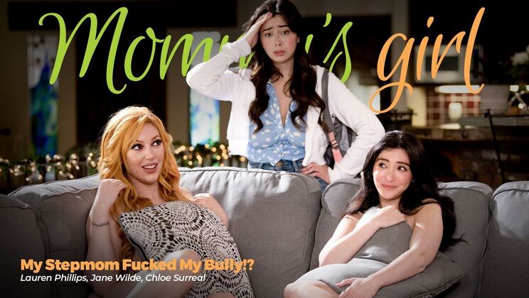 [Girlsway] - Lesbian Stepmom and Bully Threesome – Shaved and Hairy