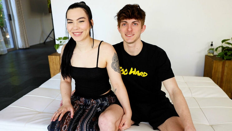 [HotGuysFuck] - Alyssa Amythest and Bryce Kelly Talk First Time Sex Nerves - Alyssa Amythest - Bryce Kelly