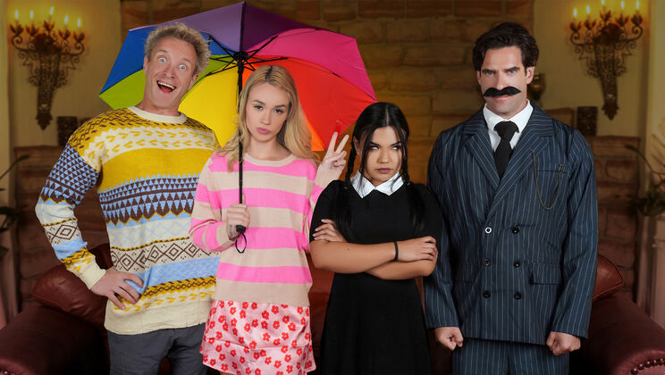 [DaughterSwap] - Khloe Kingsley's Gagging on a Big Dick - Clarke Kent - Summer Col - Ken Feels - Khloe Kingsley