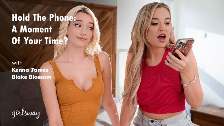 [Girlsway] - Just A Moment: Natural Tits & Shaved Pussy Action - Kenna James - Blake Blossom