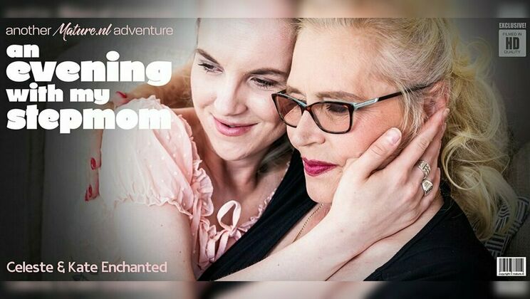 [Mature.nl] - Blonde Teen Kate Enchanted Engages in Masturbation with Celeste