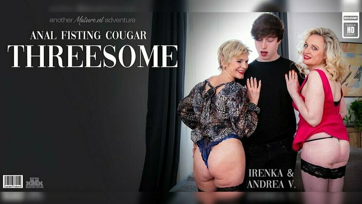 [Mature.nl] - Mature Women Irenka and Andrea in Hardcore Anal Threesome - Irenka - Andrea V. - Lenny Yankee
