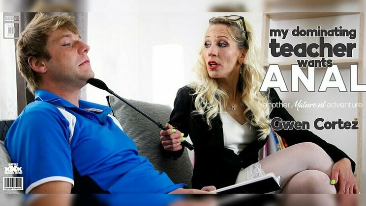 [Mature.nl] - Blonde MILF Gwen Cortez Anal Fucks with Rick Palmer