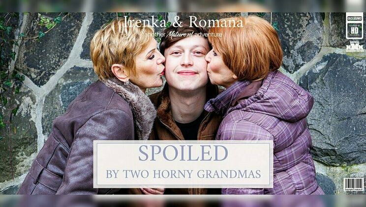 [Mature.nl] - Hardcore Threesome with Big Titted Grannies and Toyboy - Irenka - Romana - Lenny Yankee