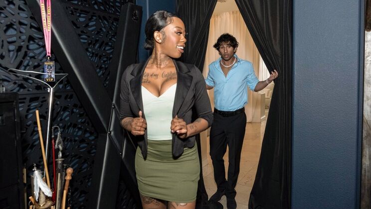 [LookAtHerNow] - Big Cock, Big Tits Room - Baby Gemini - Zane Walker