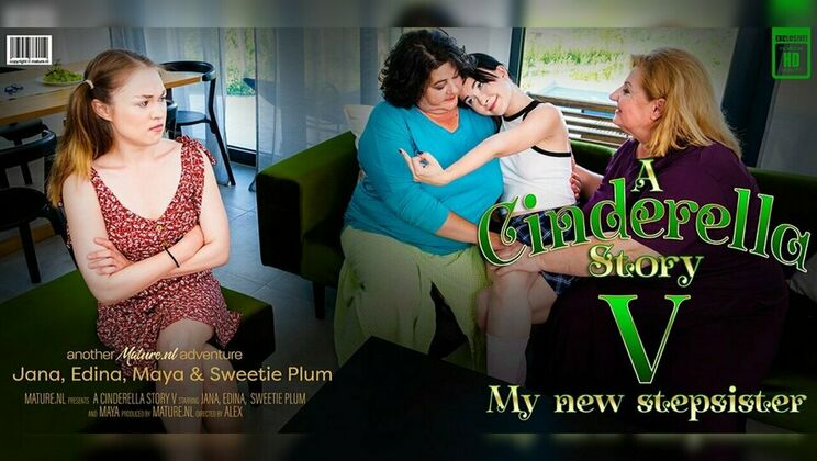 [Mature.nl] - Mature BBW Stepmoms Fuck New Stepdaughter, Maya Unhappy