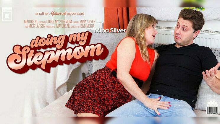 [Mature.nl] - Stepmom's Big Butt Gets Fucked by Handsome Young Stepson