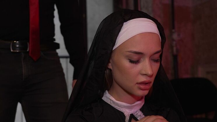 [NRXStudio] - The Anal Corruption of Nun Loren Strawberry - Loren Strawberry - Nick Whitehard