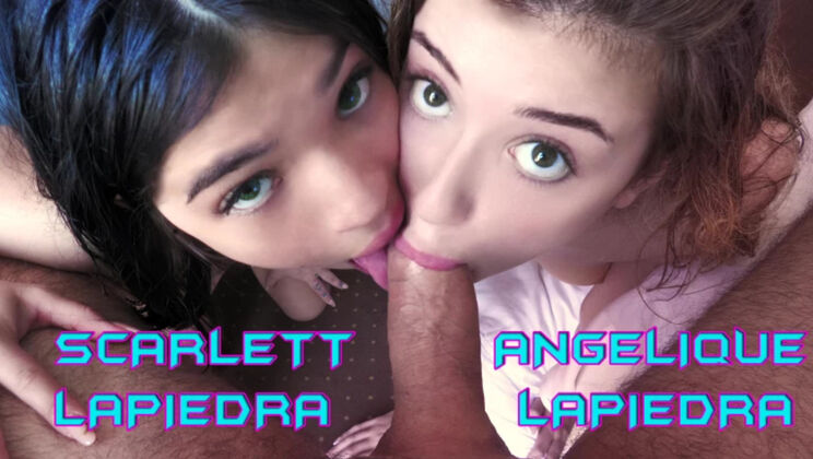 [WakeupnFuck] - Double the Fun with Angelique and Scarlett Lapiedra - Angelique Lapiedra - Scarlett Lapiedra