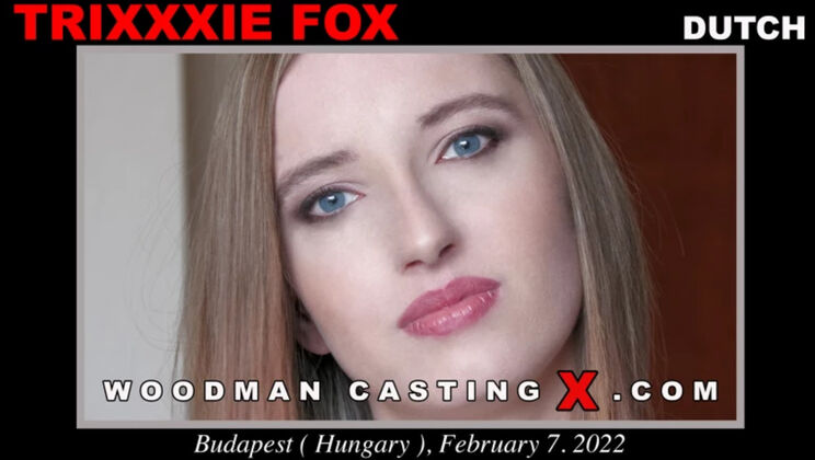[WoodmanCasting] - Tall Girl Trixxxie Fox in Cumshot Scene