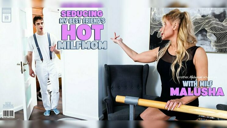 [Mature.nl] - Robby Fucks Malusha, a Horny Mom, in a Thong