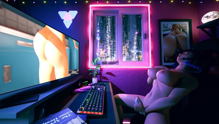 [AdultTimeAnimation] - Beautiful Redhead Licks Pussy and Gets Licked