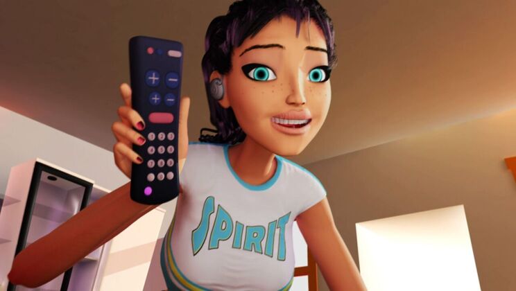 [AdultTimeAnimation] - Teasing and Masturbation in Cheerleader Outfit - Jake Adams - Wolf Hudson - Serene Siren