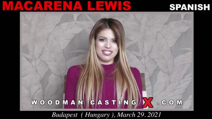 [WoodmanCasting] - Blonde Petite Teen Macarena Lewis Casting - Macarena Lewis
