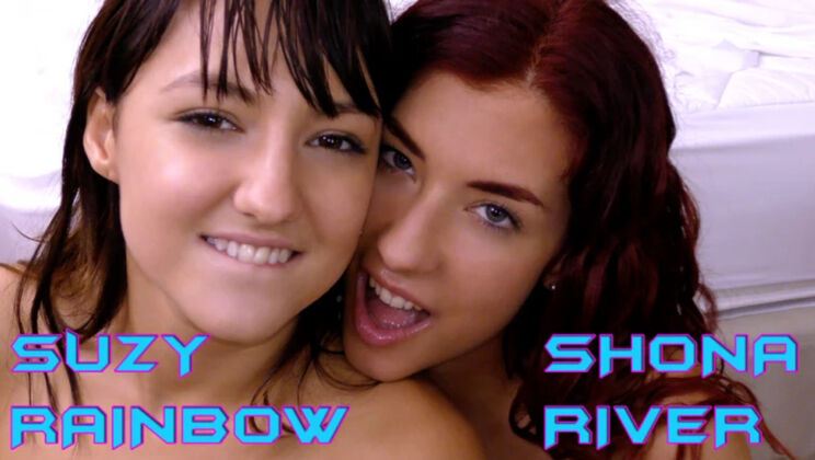 [WakeupnFuck] - Rimming and Squirt with Shona River and Suzy Rainbow