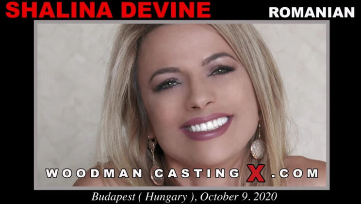[WoodmanCasting] - Petite Shalina Devine in Action - Shalina Devine