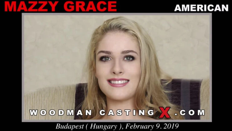 [WoodmanCasting] - Blonde Bombshell Mazzy Grace - Mazzy Grace