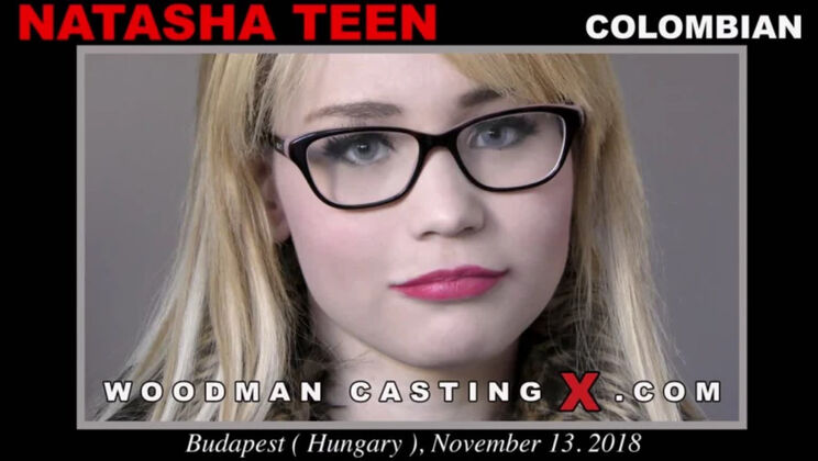 [WoodmanCasting] - Natasha Teen Skinny Blonde Ass Licking