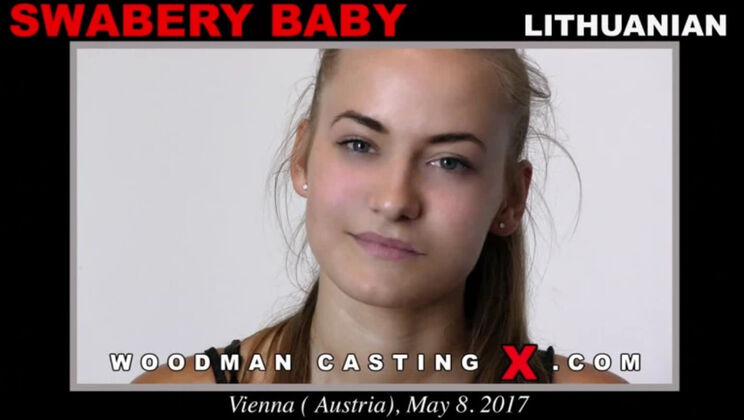 [WoodmanCasting] - Swabery Baby with Small Tits - Swabery Baby