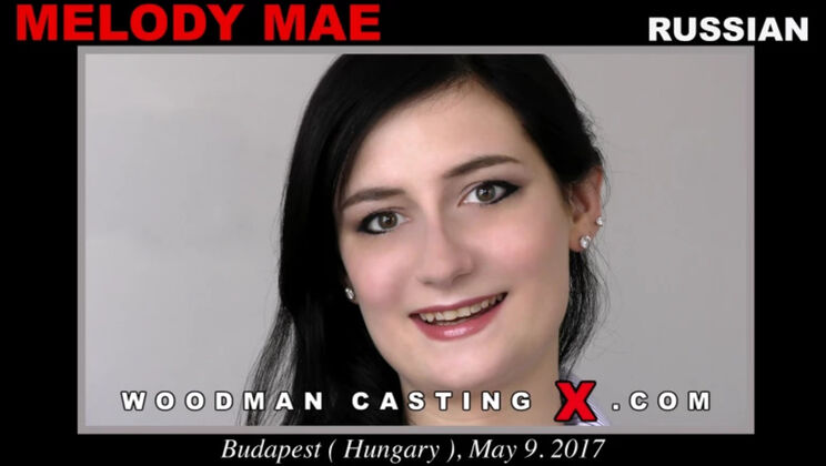 [WoodmanCasting] - Young Brunette Melody Mae in Anal - Melody Mae