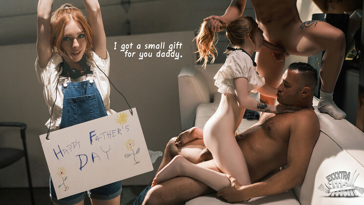 [ExxxtraSmall] - Redhead Stepsister's Dirty Play