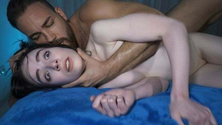 [PornForce] - Amateur Teen Struggles with Deepthroat