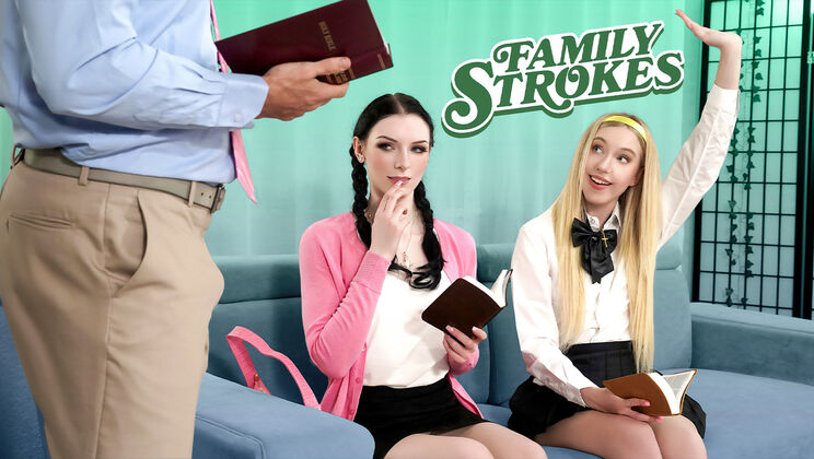 [FamilyStrokes] - Will Pounder's Bible Study Gets Dirty - Will Pounder - Kallie Taylor - Celestina Blooms