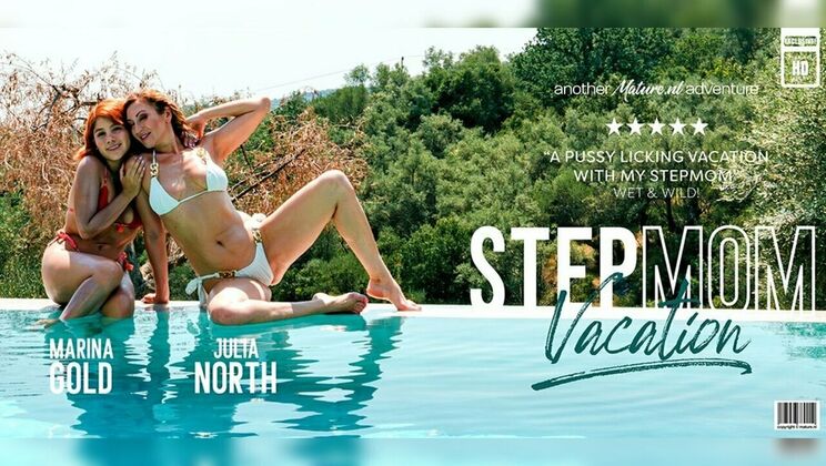 [Mature.nl] - Stepmom Julia North Gets Pussy Licked by Marina Gold - Julia North - Marina Gold