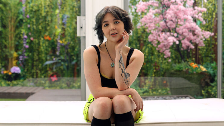 [NetVideoGirls] - Aleena's Blowjob and Deepthroat - Aleena