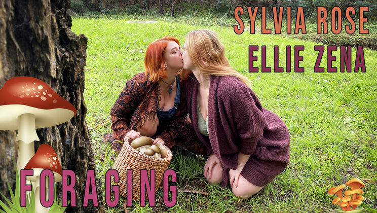 [GirlsOutWest] - Australian Lesbian Duo Ellie & Sylvia Fingering in Nature