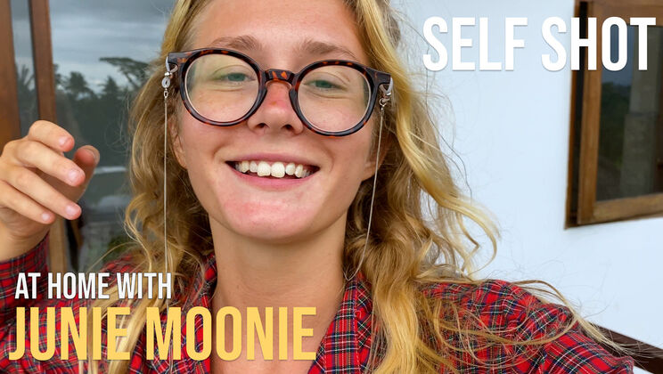 [GirlsOutWest] - Self-Shot: Junie Moonie’s Horny Solo Session - Blonde & Glasses - Junie Moonie