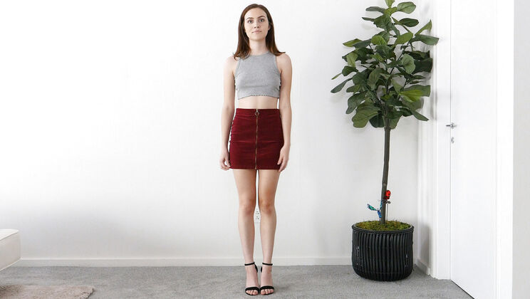 Doggystyle and Cumshot with Freya in Casting