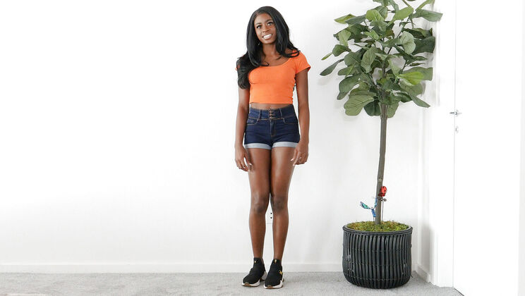 [NetVideoGirls] - Nicole's Audition - Cowgirl Ride & Cumshot - Nicole