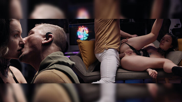 [Freeze] - Tattooed Tabitha Poison Gets Anal - Steve Q - Tabitha Poison