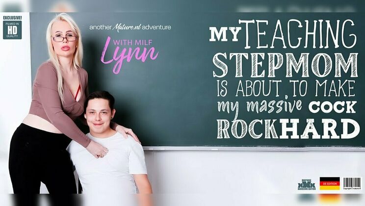 [Mature.nl] - Lynn, a Beautiful Ass Blonde, Seduces Her Stepson