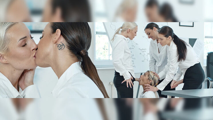 [FutanariXXX] - Extreme Group Sex with Anal and Blowjob