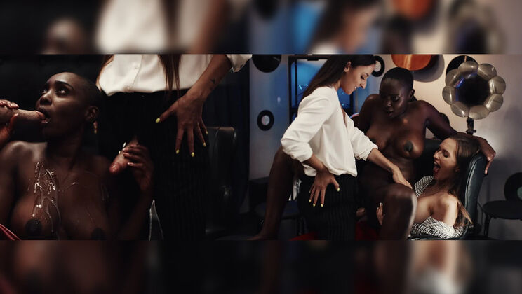 A Hidden Location for a Blowjob with Zaawaadi and Amirah Adara