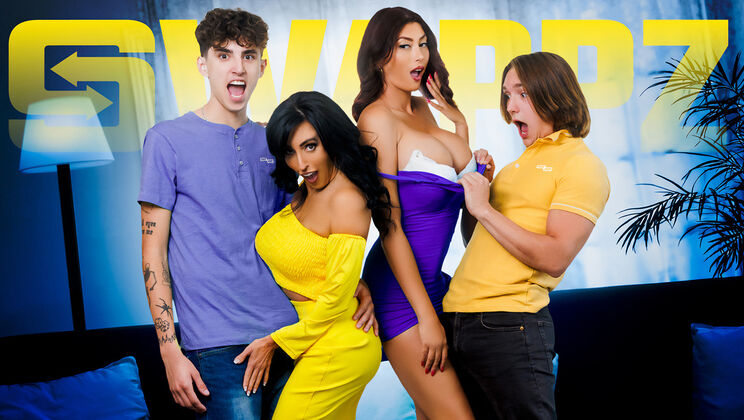 [MomSwap] - MILF and Young Lovers' Wild Ride - Lola Pearl - Dylan Ledger - Abi James - Axel Haze