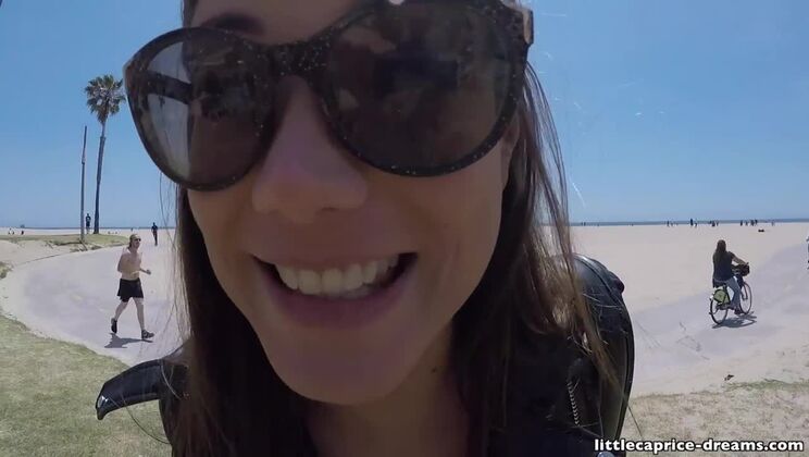 Natural Tits Czech Babe Takes Cum in Mouth - USA Trip Sex