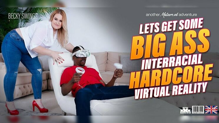 [Mature.nl] - Big Ass Becky Swings Gets Wild
