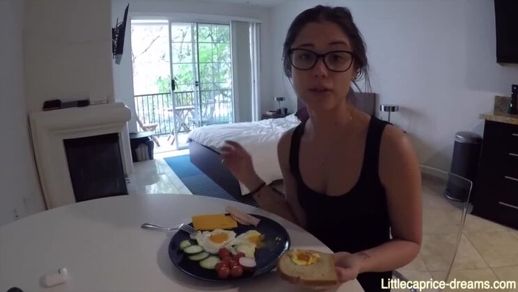 Public Sex and Deepthroat: Marcello Bravo and LittleCaprice