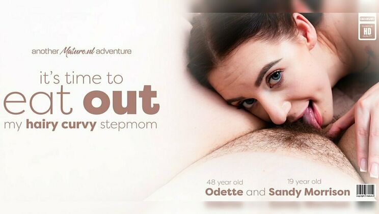 Big Ass Stepmom Odette Gets Licked by Sandy Morrison