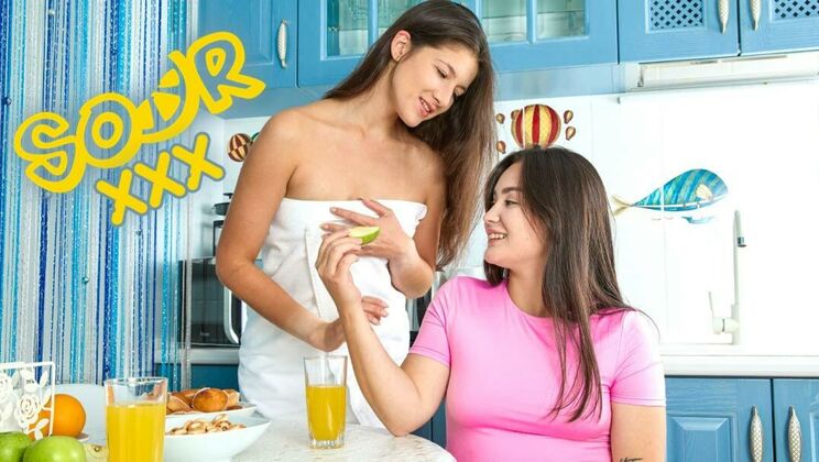 [ClubSweethearts] - European Lesbian Lesbians Kamilla C and Amelia Ost Lick Pussy