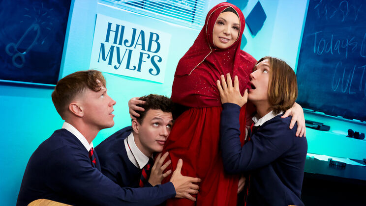 [HijabMylfs] - Old School: A MILF's Blowjob - Rion King - Kiki Daire - Josh Rivers - Axel Haze
