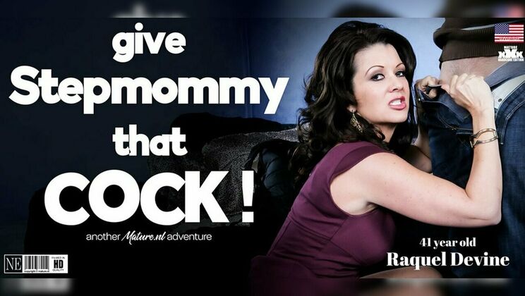 [Mature.nl] - Stepson Sucks Stepmom's Big Tits Before School - Danny Wylde - Raquel DeVine