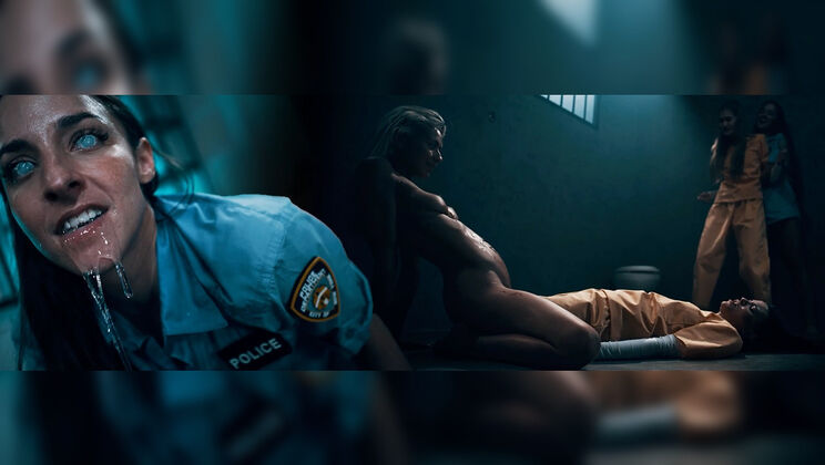 Lesbian Masturbation & Anal - Caged Pt 1