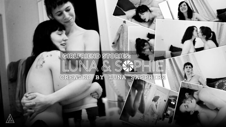 [ModelTime] - Shemale Luna & Sophie's Pussy Licking & Creampie Fun - Luna Sapphire - Sophie Ladder